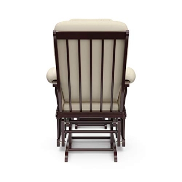 Storkcraft Tuscany Glider and Ottoman for Stylish Comfort