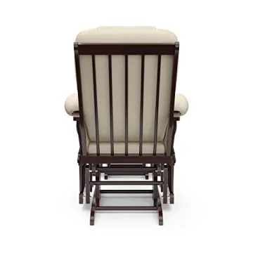 Storkcraft Tuscany Glider and Ottoman for Stylish Comfort