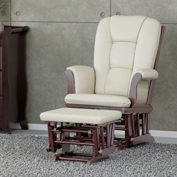 Storkcraft Tuscany Glider and Ottoman for Stylish Comfort