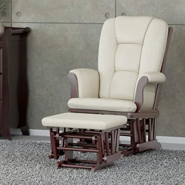 Storkcraft Tuscany Glider and Ottoman for Stylish Comfort