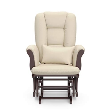 Storkcraft Tuscany Glider and Ottoman for Stylish Comfort