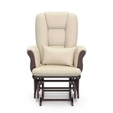 Storkcraft Tuscany Glider and Ottoman for Stylish Comfort