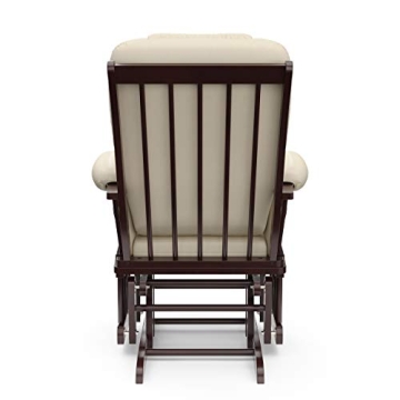 Storkcraft Tuscany Glider and Ottoman for Stylish Comfort