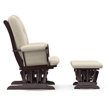 Storkcraft Tuscany Glider and Ottoman for Stylish Comfort