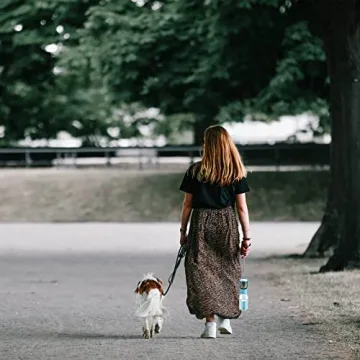Cibaabo Innovative Dog Water Bottle with Treat Container