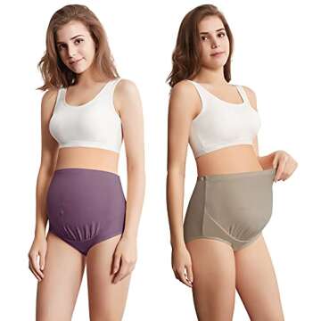 Mama Cotton Maternity Panties – Comfort & Fit Designed for You