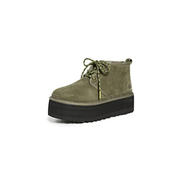 UGG Women's Neumel Heritage Platform Boot in Burnt Olive