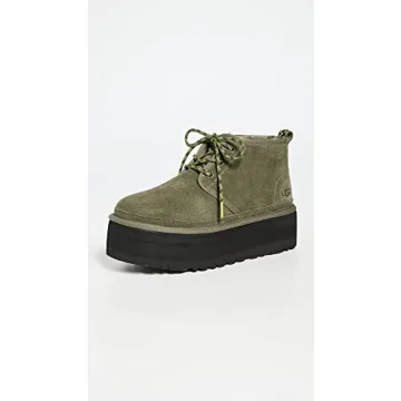 UGG Women's Neumel Heritage Platform Boot in Burnt Olive