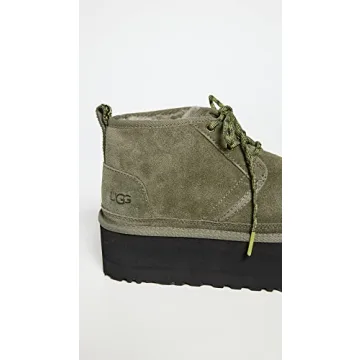 UGG Women's Neumel Heritage Platform Boot in Burnt Olive