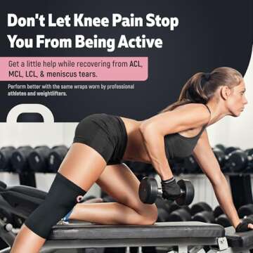 Crucial Compression Knee Sleeve – Best Knee Brace for All Activities