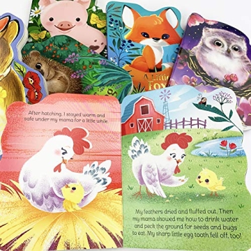 A Little Chick - Children's Animal Shaped Board Book