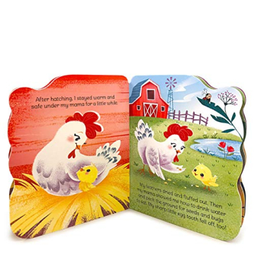 A Little Chick - Children's Animal Shaped Board Book
