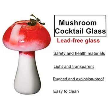 Adorable SuproBarware Mushroom Glasses for Every Occasion