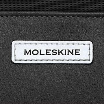 Moleskine ET926MTDBVK6 Business Backpack, Holds 15-Inch Laptops, Moss Green, Metro, Vertical Device Bag, Black