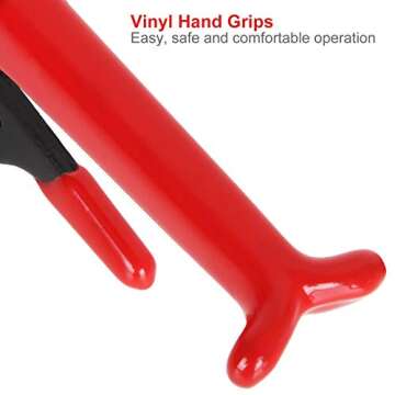 AConnet 4 Pack Black Toggle Latch Clamp Self-Lock Adjustable Toggle Clamp 770LBS Holding Capacity Heavy Duty Toggle Latch Hasp Clamp For Door, Box Case Trunk, Quick Release Smoker Pull Latch (GH-431)