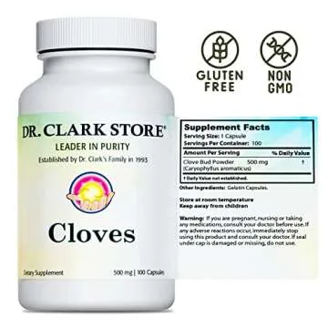 Dr Clark Cloves - Natural Digestive Health Supplement