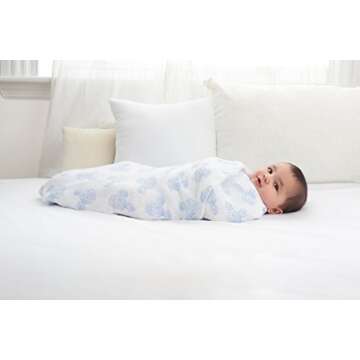 aden + anais Essentials Swaddle Blanket 4-Pack