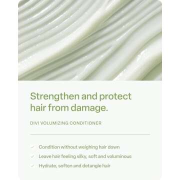 divi Volumizing Conditioner for Women and Men - Lightweight Volume Conditioner for Fine Hair - Desig...