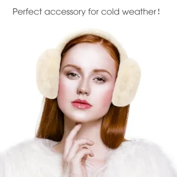 Foldable Winter Faux Furry Ear Muffs for Women