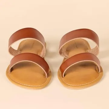 Amazon Essentials Two Band Sandal for Summer Comfort