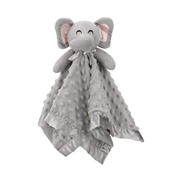 Pro Goleem Elephant Security Blanket - Soft Lovey for Newborns