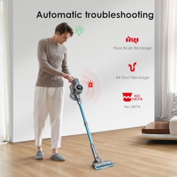 Oraimo Cordless Vacuum Cleaner 24Kpa Suction Lightweight