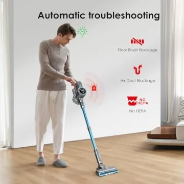 Oraimo Cordless Vacuum Cleaner 24Kpa Suction Lightweight