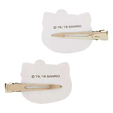 Sanrio 813478 Hello Kitty Bangs Clip, Approx. 2.0 x 0.4 x 1.3 inches (5 x 1 x 3.3 cm), Red