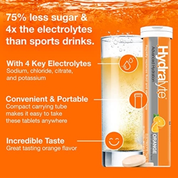 Fast Hydration Low Sugar Electrolyte Tablets Hydralyte