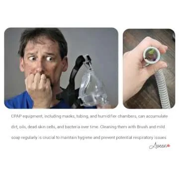 Aveen CPAP Tube and Mask Cleaning Brush, Suitable for All CPAP Hoses and Masks, CPAP Hose Cleaning Brush Kit, Enhance Your CPAP Machine and CPAP mask, CPAP mask Cleaner.