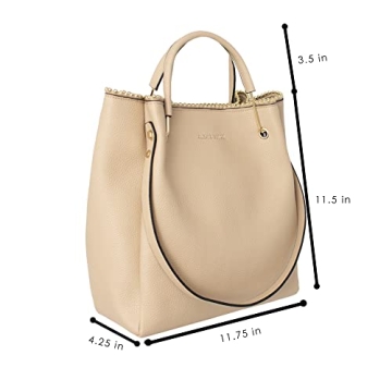 Versatile Vegan Leather Tote for Women