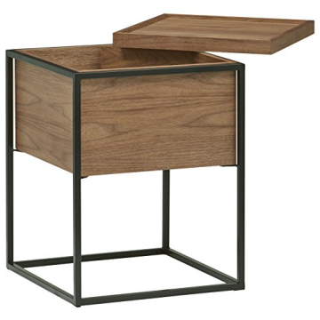 Stylish Rivet Axel Storage Table with No Assembly Required