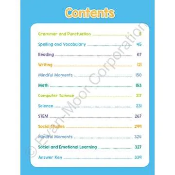 Evan-Moor Top Student, Grade 4 Workbook, 352 pages, Stickers, Poster, Reading, Writing, Spelling, Vo...