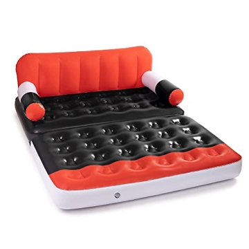 Suntan Pool | Luxury 2 in 1 Inflatable Couch Float | Inflatable Air Bed