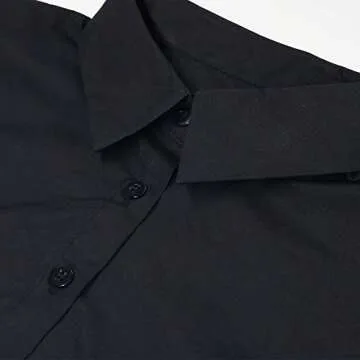 KLOLKUTTA Fake Collar Detachable Collars Blouse Dickey Collar Half Shirts False Collars for Girls and Women Favors, White & Black