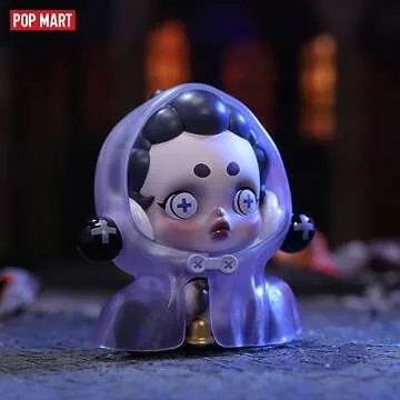 POP MART Skullpanda Ancient Castle 1PC Blind Box Toy Bulk Popular Collectible Random Art Toy Hot Toys Cute Figure Creative Gift, for Christmas Birthday Party Holiday