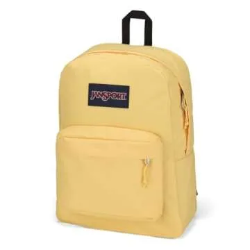 JanSport SuperBreak Backpack - Durable, Lightweight Premium Backpack - Sun Shimmer
