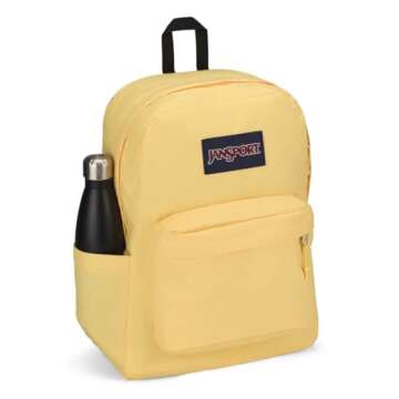 JanSport SuperBreak Backpack - Durable, Lightweight Premium Backpack - Sun Shimmer