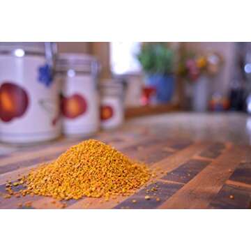 Greenbow Bee Pollen - 100% USDA Certified, Non-GMO, Halal, Kosher - Pure & Natural Superfood With Proteins, Vitamins & Minerals - Gluten Free - 155g