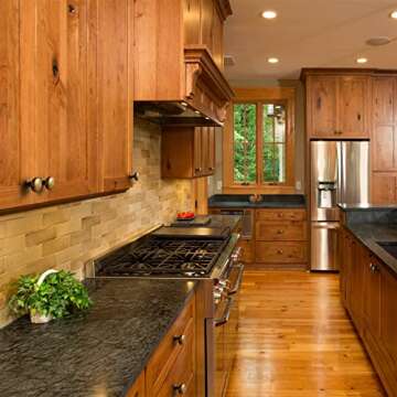 Goo-Ki Vintage Antique Brass Cabinet Handle - 6 Pack Premium Style