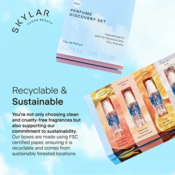 Skylar Perfume Discovery Spray Sampler Set - Clean & Hypoallergenic