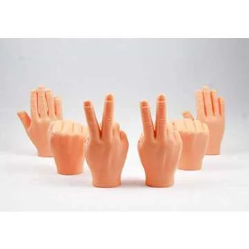 Tiny Finger Hands 6 Pack - Perfect for Fun Games