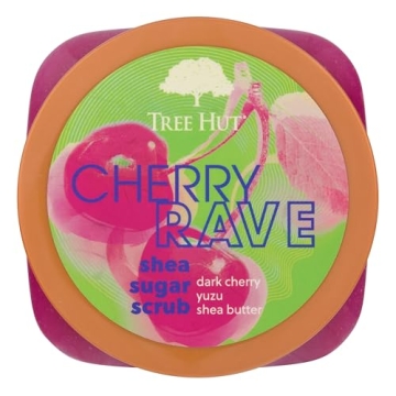 Tree Hut Cherry Rave Shea Sugar Scrub for Soft Skin