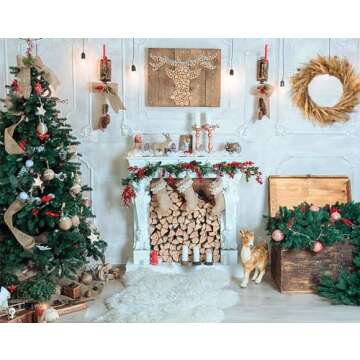 Rustic Dried Nature Flower Big Herb Wreath 18’’, Christmas Wreath Wall Hanging Decoration, Natural Pampas Grass,Wheat, Billy Button Balls for Window and Door Décor