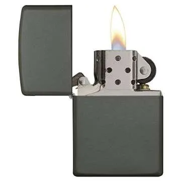 Zippo Classic Green Matte Pocket Lighter for Every Occasion