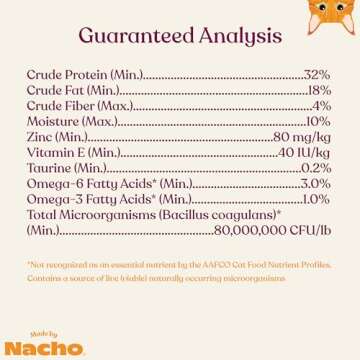 Made by Nacho Bone Broth Infused Dry Cat Kibble - Sustainably Caught Salmon and Pumpkin - Premium Grain-Friendly Cat Food 2lb Bag, Limited Ingredients