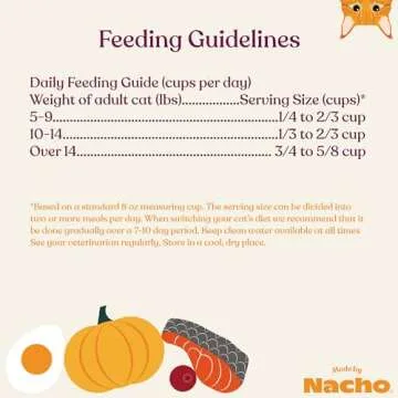 Made by Nacho Bone Broth Infused Dry Cat Kibble - Sustainably Caught Salmon and Pumpkin - Premium Grain-Friendly Cat Food 2lb Bag, Limited Ingredients