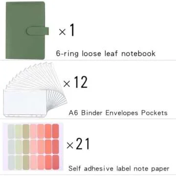 LXWHYP Money Saving Binder, Savings Challenges Book with for Cash Envelopes, 12pcs Zipper Envelopes ...