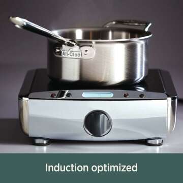All-Clad D5 Cookware Set: 10-Piece Stainless Steel