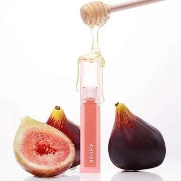 Amuse Dew Lip Tint 00 Honey Fig | Moisturizing Lip Tint